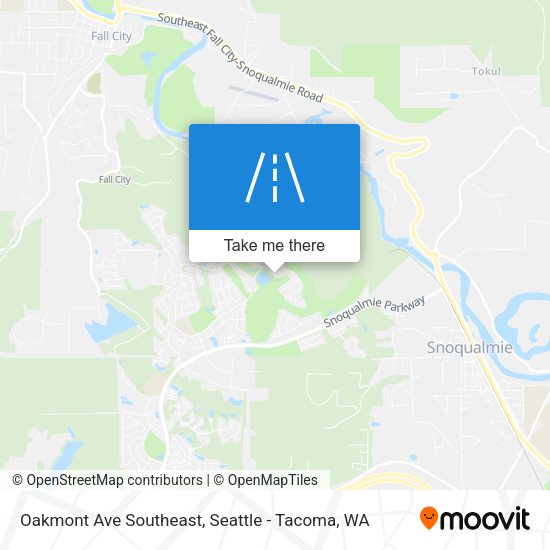 Oakmont Ave Southeast map