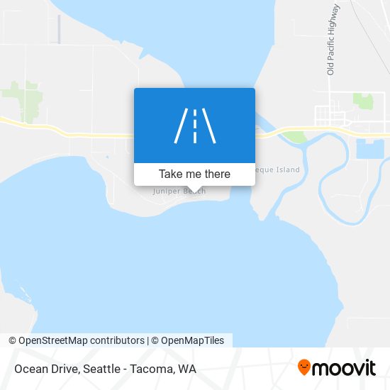 Ocean Drive map