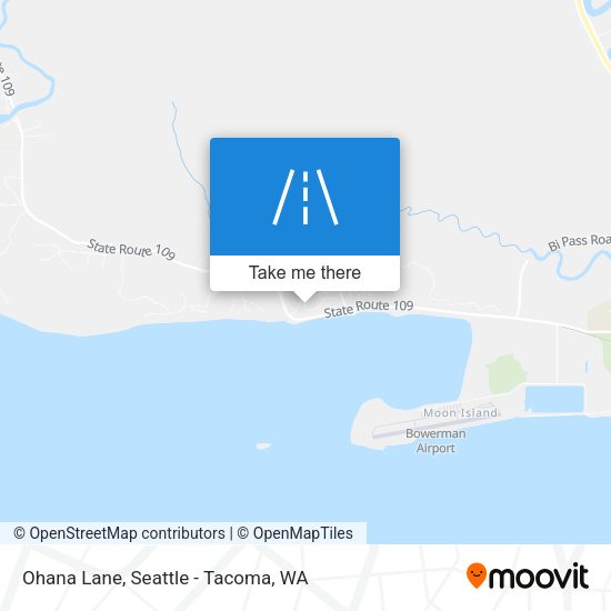 Ohana Lane map
