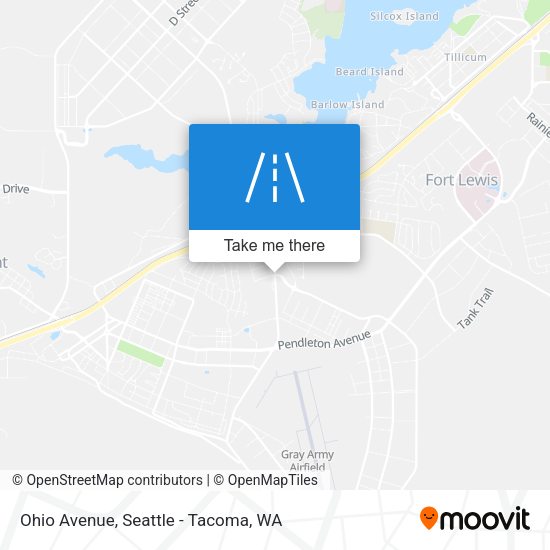 Mapa de Ohio Avenue