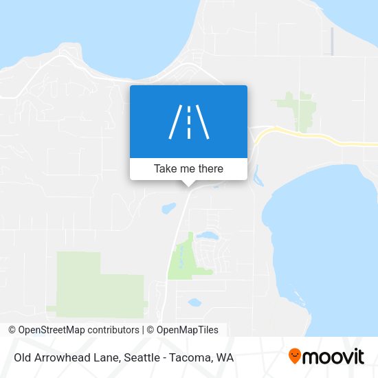 Old Arrowhead Lane map