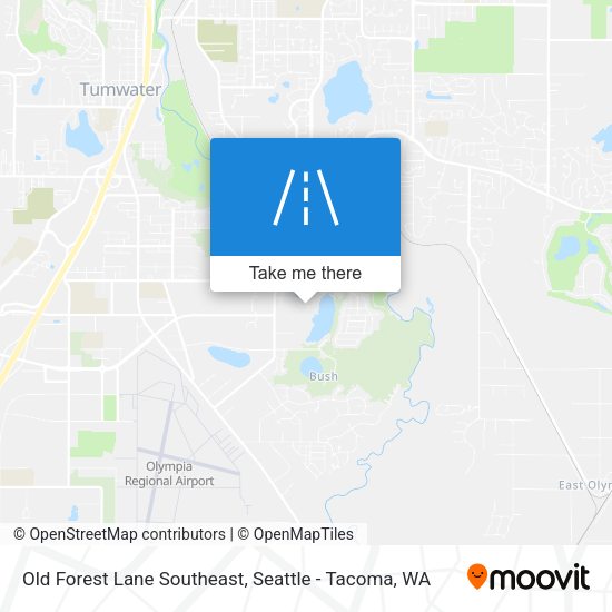 Mapa de Old Forest Lane Southeast