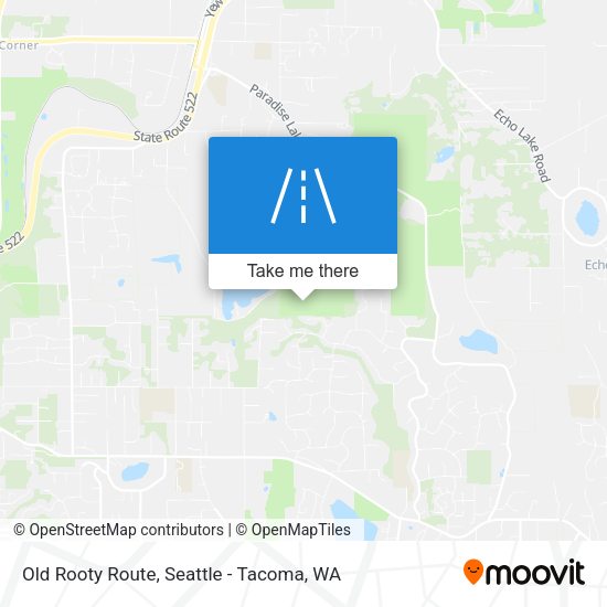 Old Rooty Route map