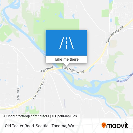 Mapa de Old Tester Road
