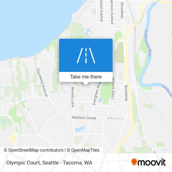Mapa de Olympic Court