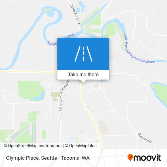 Olympic Place map