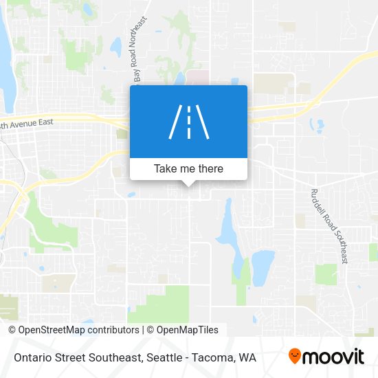 Ontario Street Southeast map