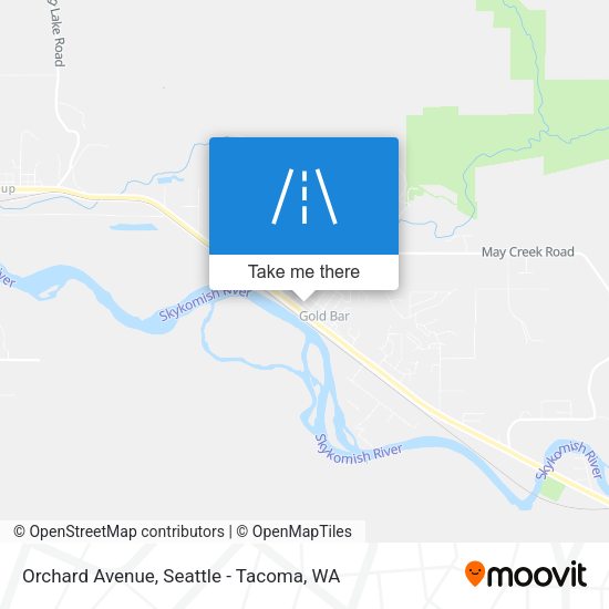 Orchard Avenue map