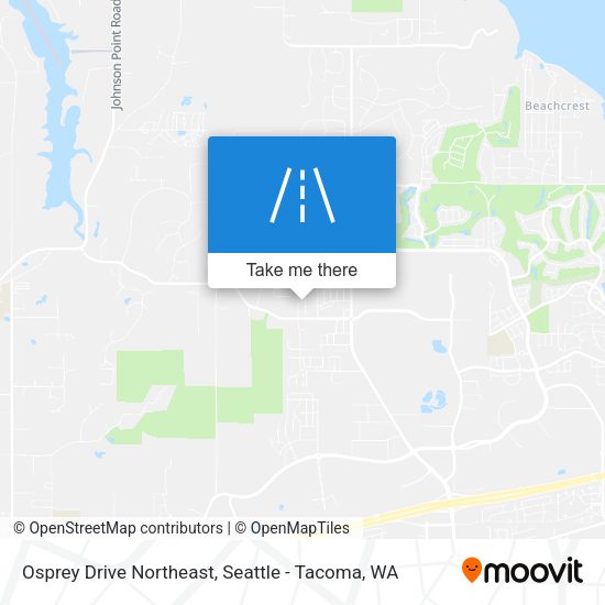 Mapa de Osprey Drive Northeast