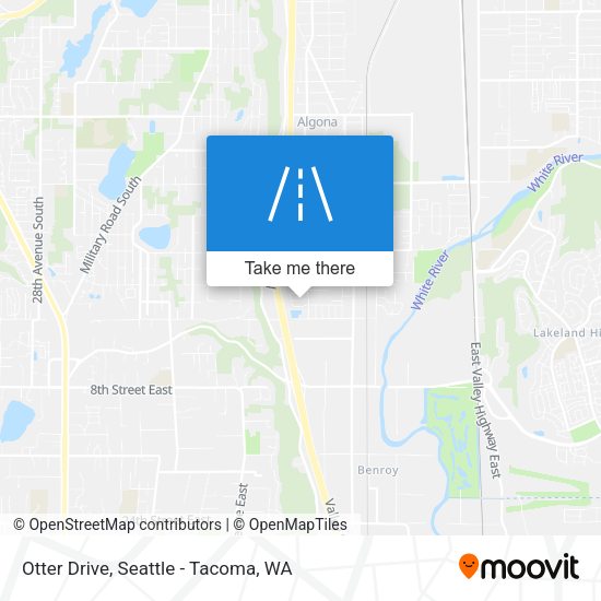 Otter Drive map