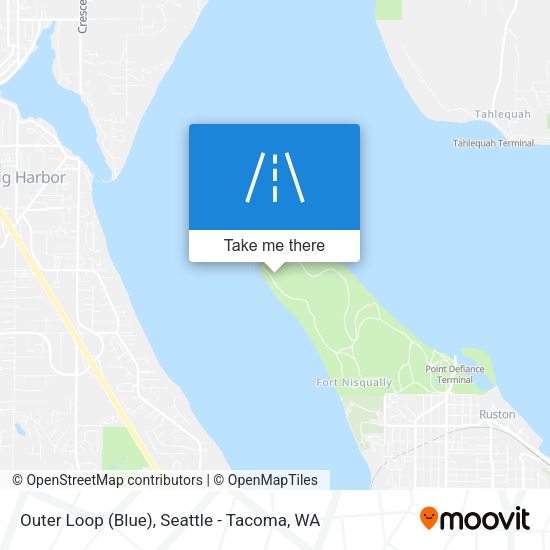 Outer Loop (Blue) map