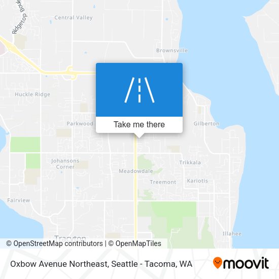 Oxbow Avenue Northeast map