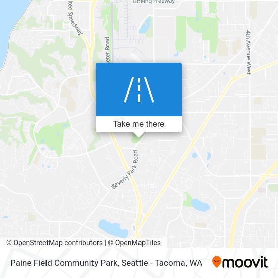 Mapa de Paine Field Community Park