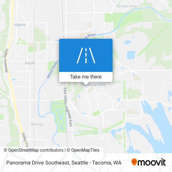 Panorama Drive Southeast map