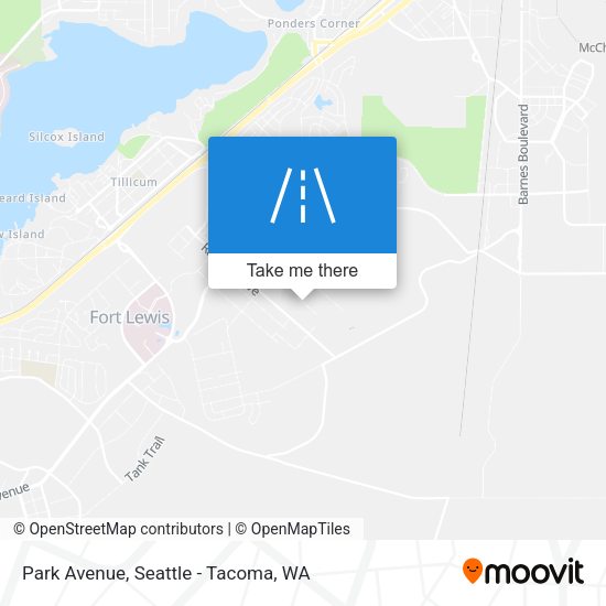 Mapa de Park Avenue