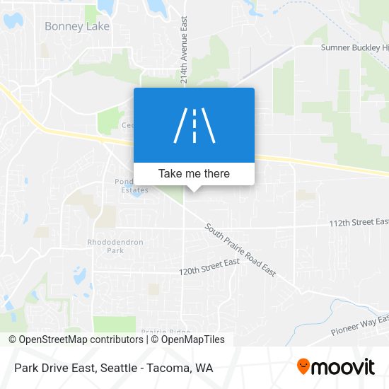 Park Drive East map