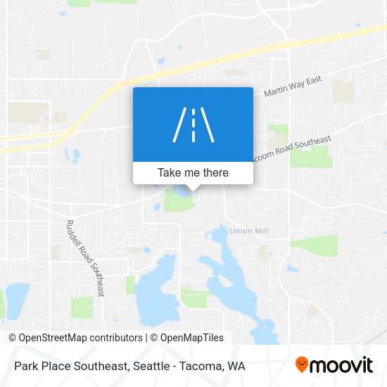 Park Place Southeast map