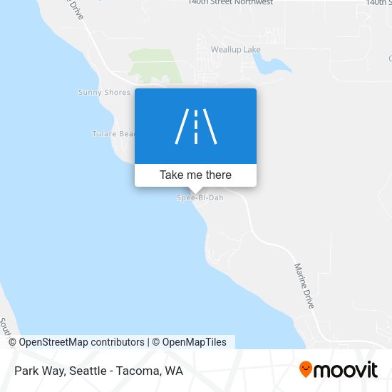 Park Way map
