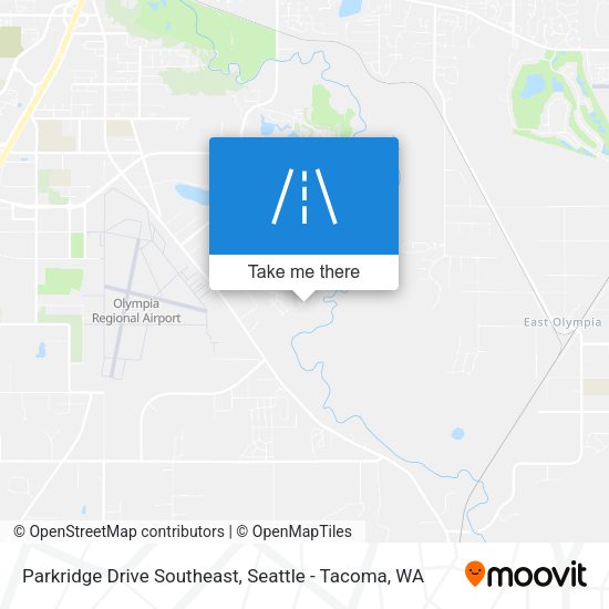 Parkridge Drive Southeast map