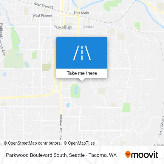 Mapa de Parkwood Boulevard South