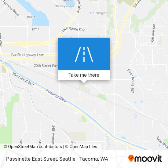 Passinette East Street map