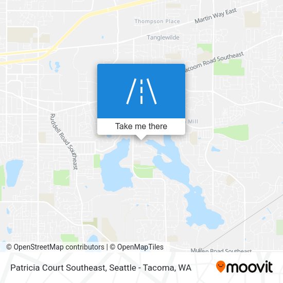 Patricia Court Southeast map