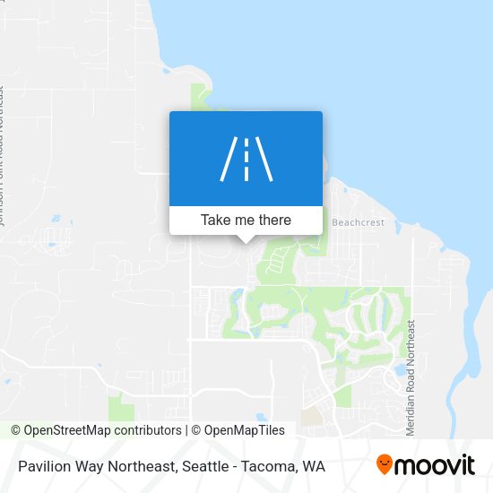 Pavilion Way Northeast map