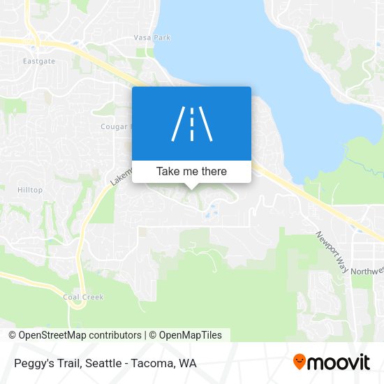 Peggy's Trail map