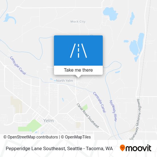 Pepperidge Lane Southeast map
