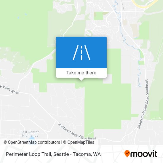 Mapa de Perimeter Loop Trail