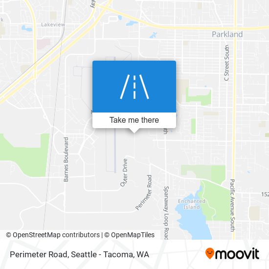 Mapa de Perimeter Road