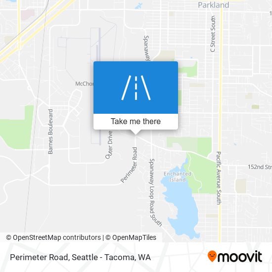 Perimeter Road map