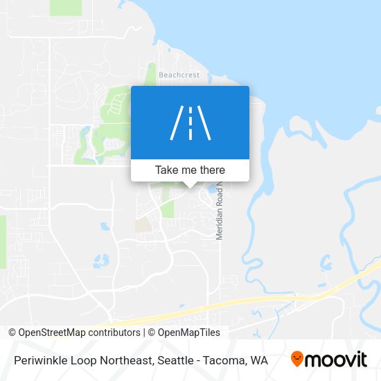 Mapa de Periwinkle Loop Northeast