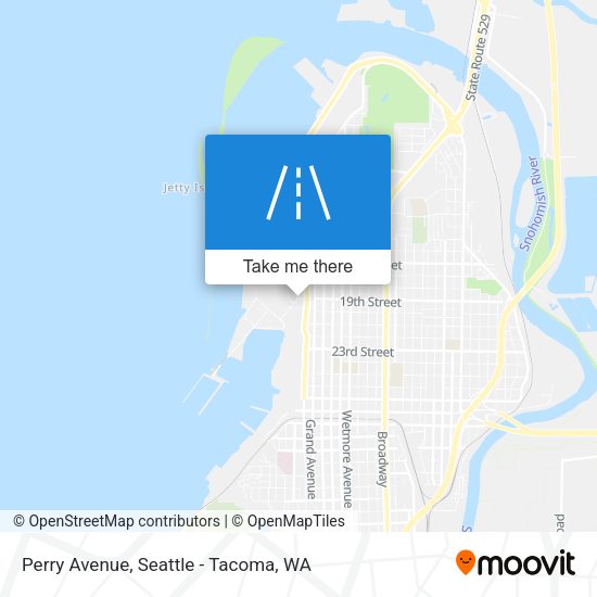 Mapa de Perry Avenue