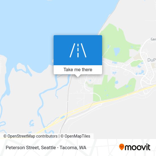 Mapa de Peterson Street