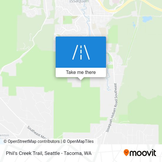 Phil's Creek Trail map