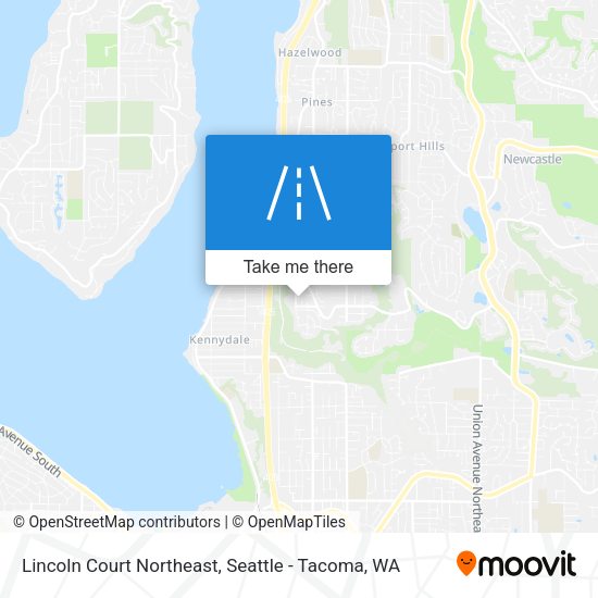 Lincoln Court Northeast map