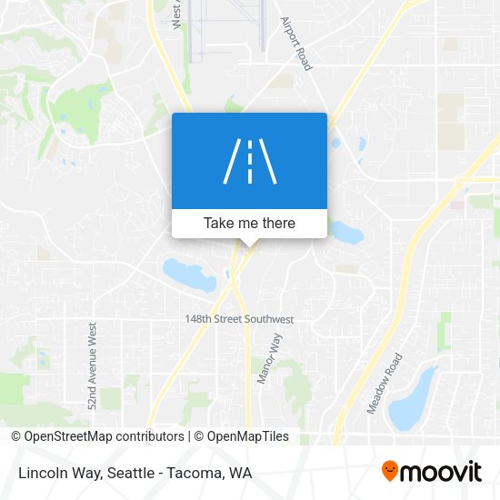 Mapa de Lincoln Way