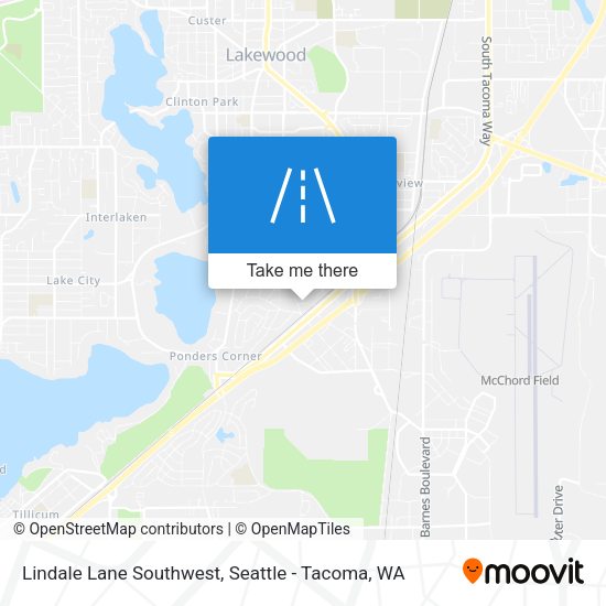 Mapa de Lindale Lane Southwest