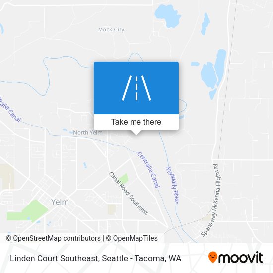 Mapa de Linden Court Southeast