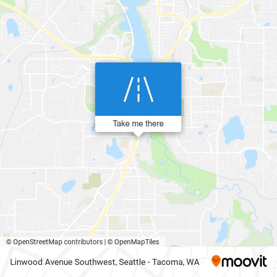 Linwood Avenue Southwest map