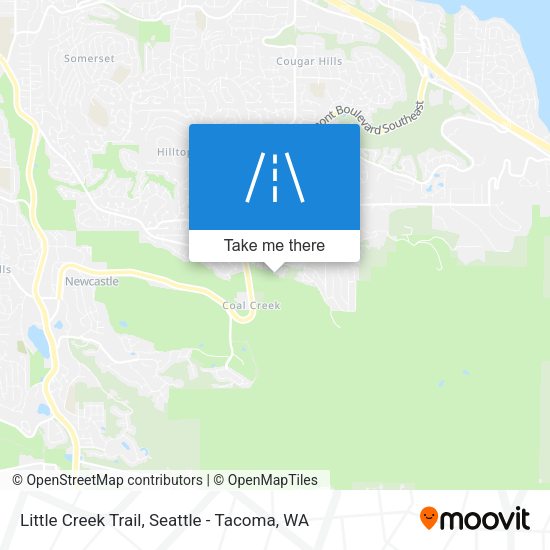 Little Creek Trail map