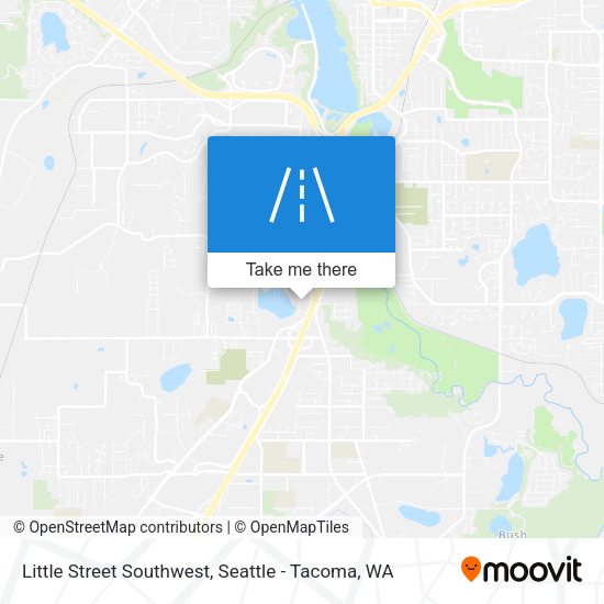 Little Street Southwest map