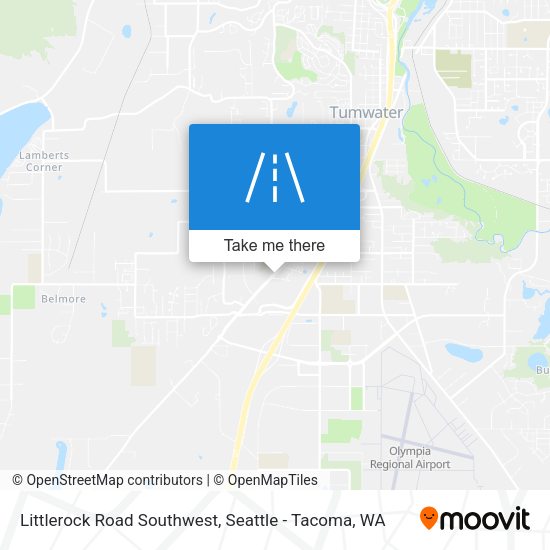 Mapa de Littlerock Road Southwest
