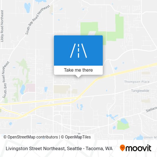 Livingston Street Northeast map