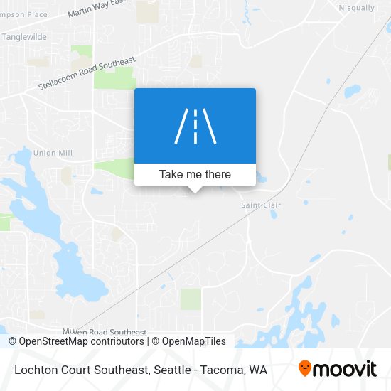Mapa de Lochton Court Southeast