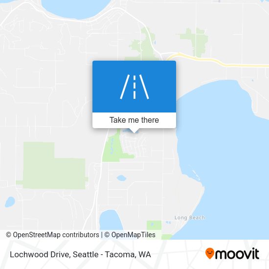 Lochwood Drive map
