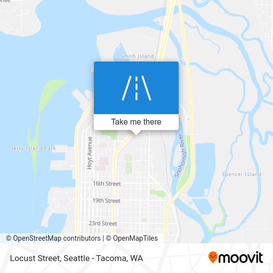 Mapa de Locust Street