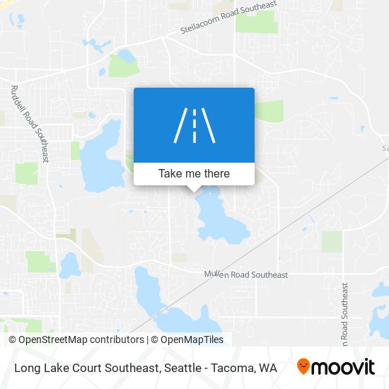 Mapa de Long Lake Court Southeast