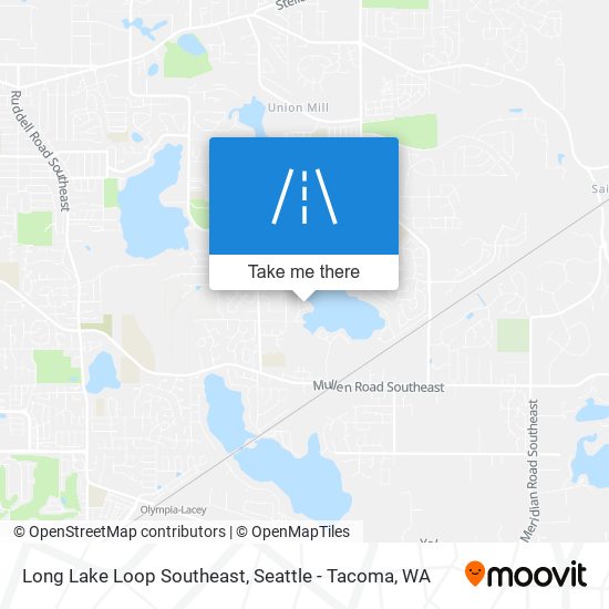 Mapa de Long Lake Loop Southeast